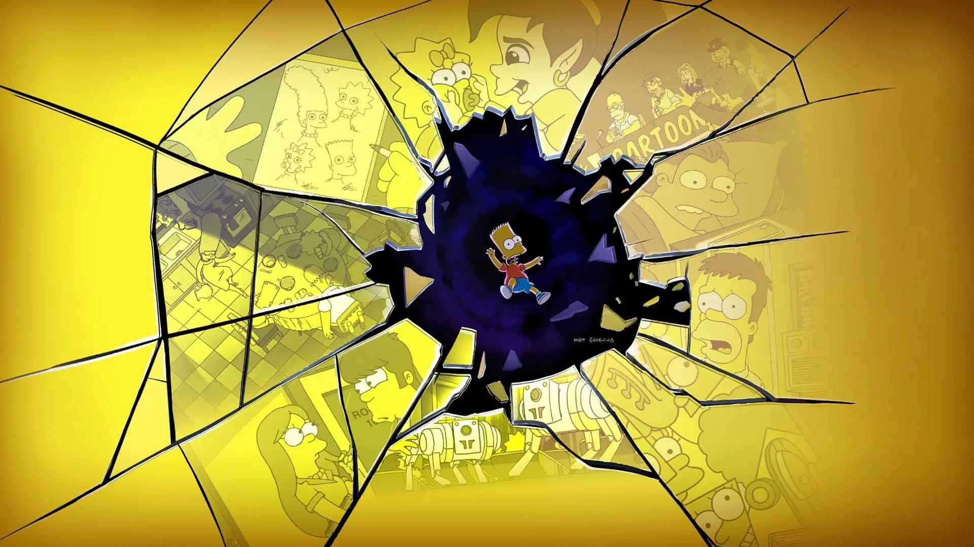 Photo d'illustration du film Les Simpson Yellow Mirror