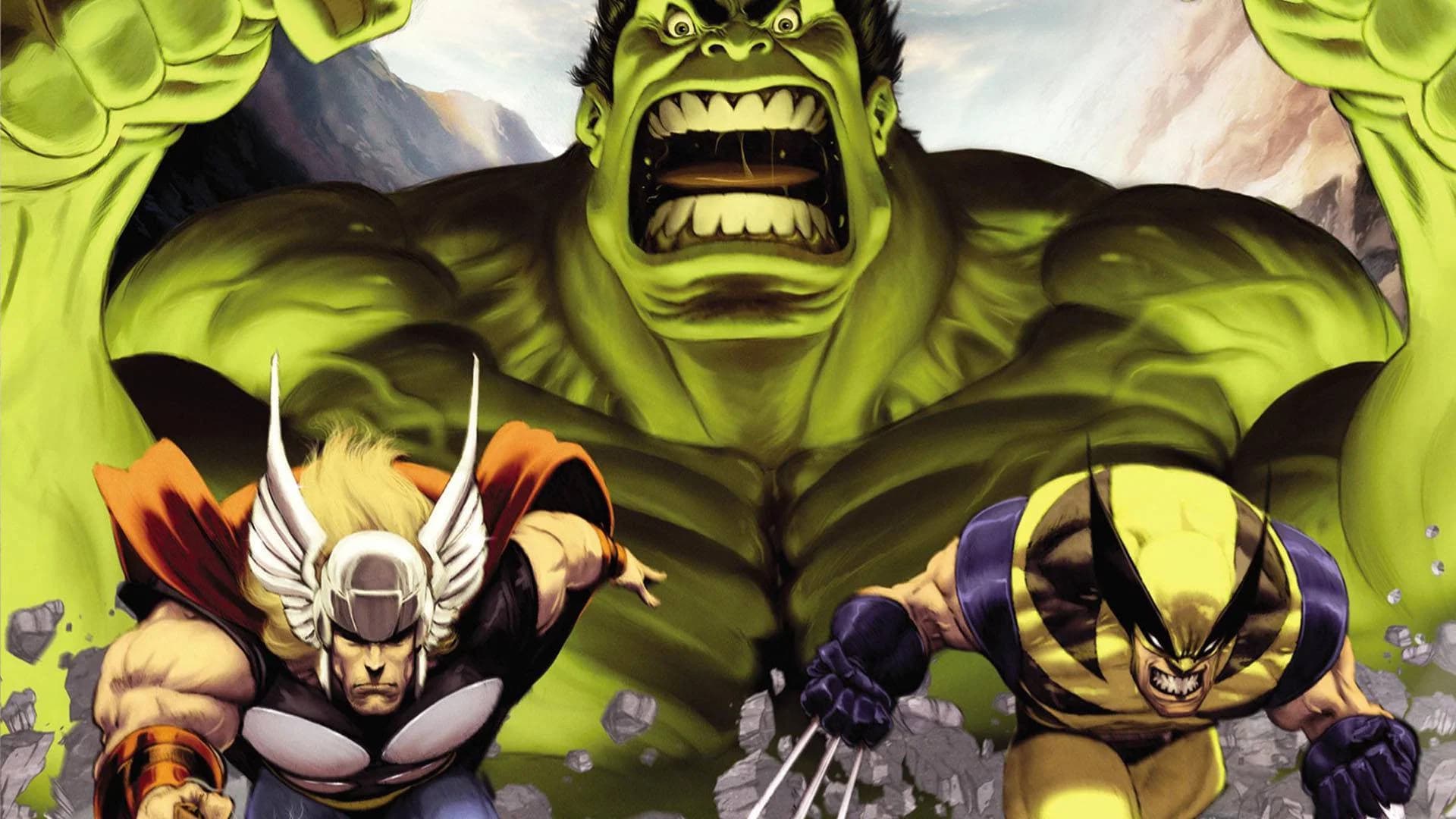 Photo d'illustration du film Hulk vs. Thor et Wolverine