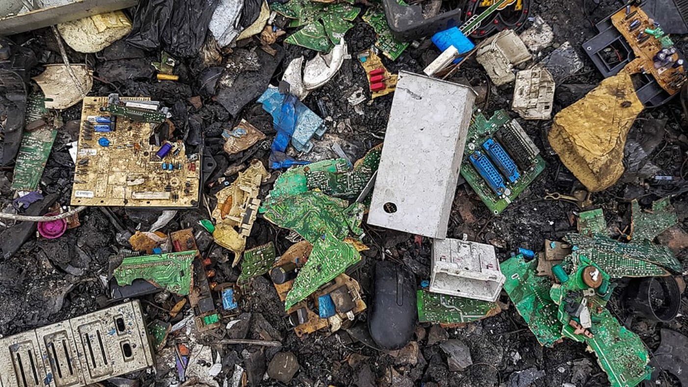 Photo d'illustration du film La Pollution des déchets électroniques